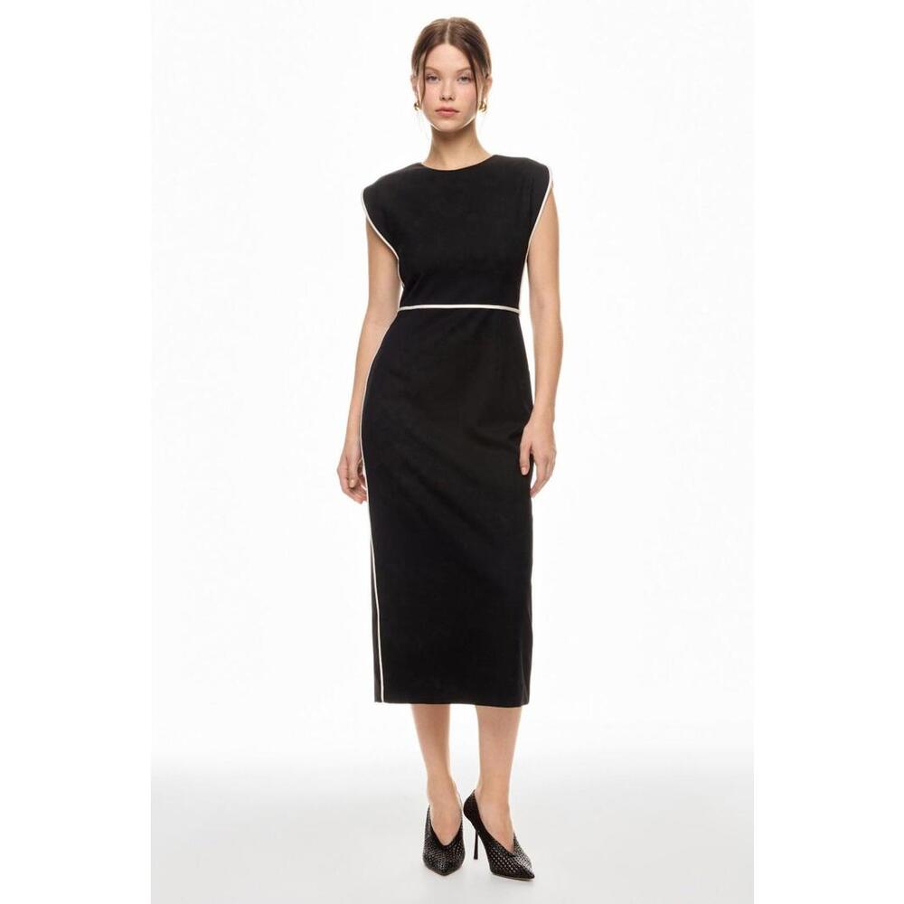 BOSS Black Detira Dress Size 2 with Small Stain